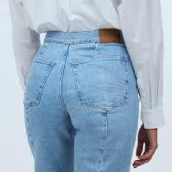 Madewell The Emmett Wide-Leg Crop Jean: Welt Pocket Edition Size 32 - Picture 2 of 10